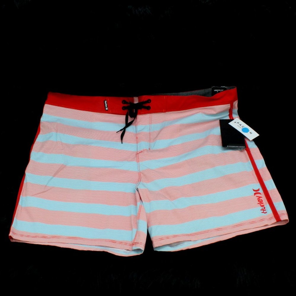 Hurley 21"Long {Sits Below The Knee}Boardshort NWT